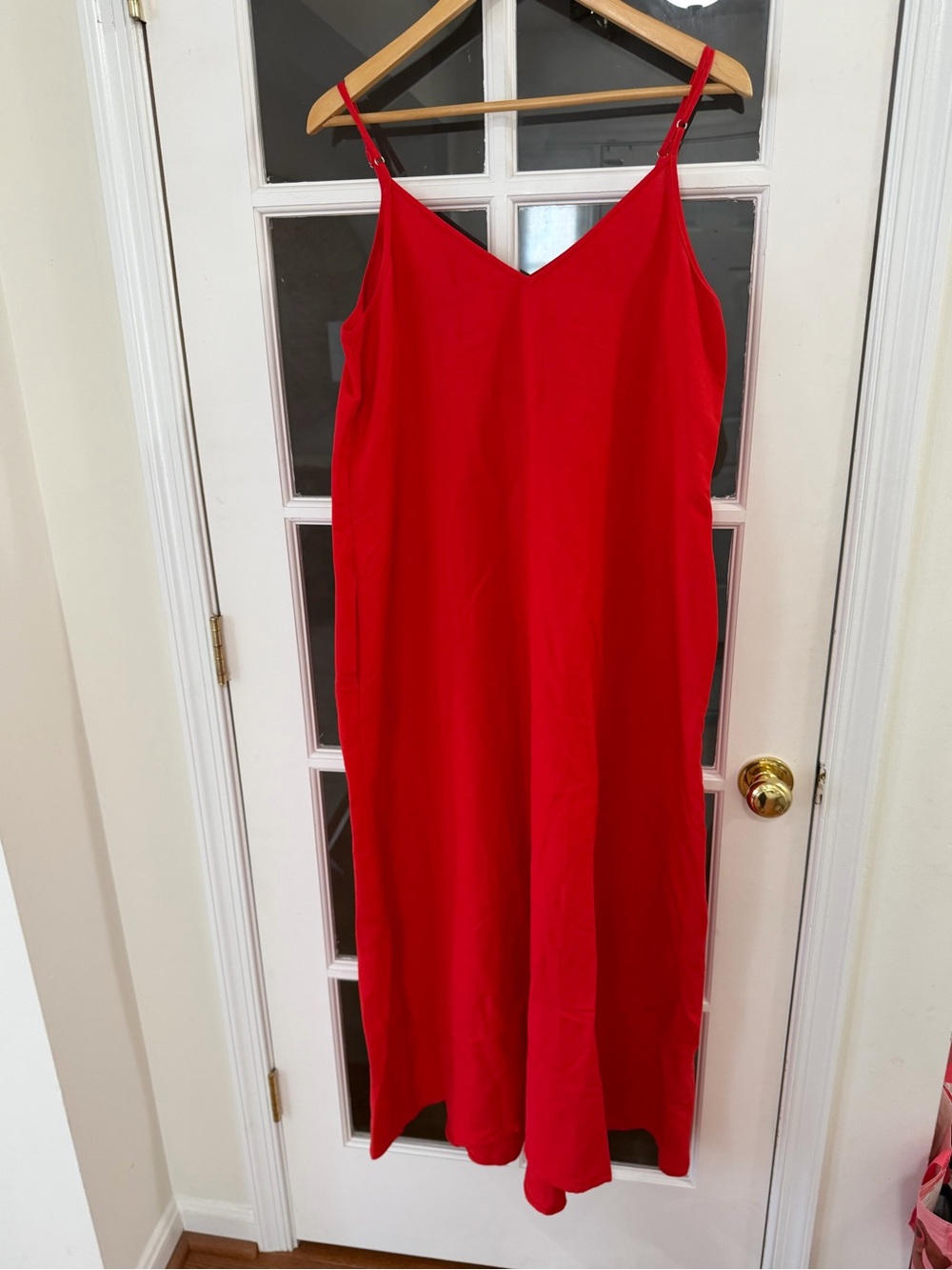 L'AGENCE Hartley Sleeveless Trapeze Maxi Dress - Size L - Picture 2 of 8